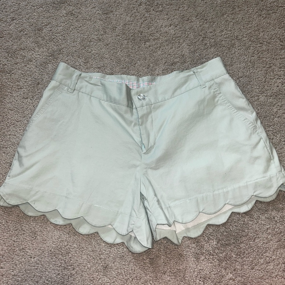 Scalloped Lauren James shorts
